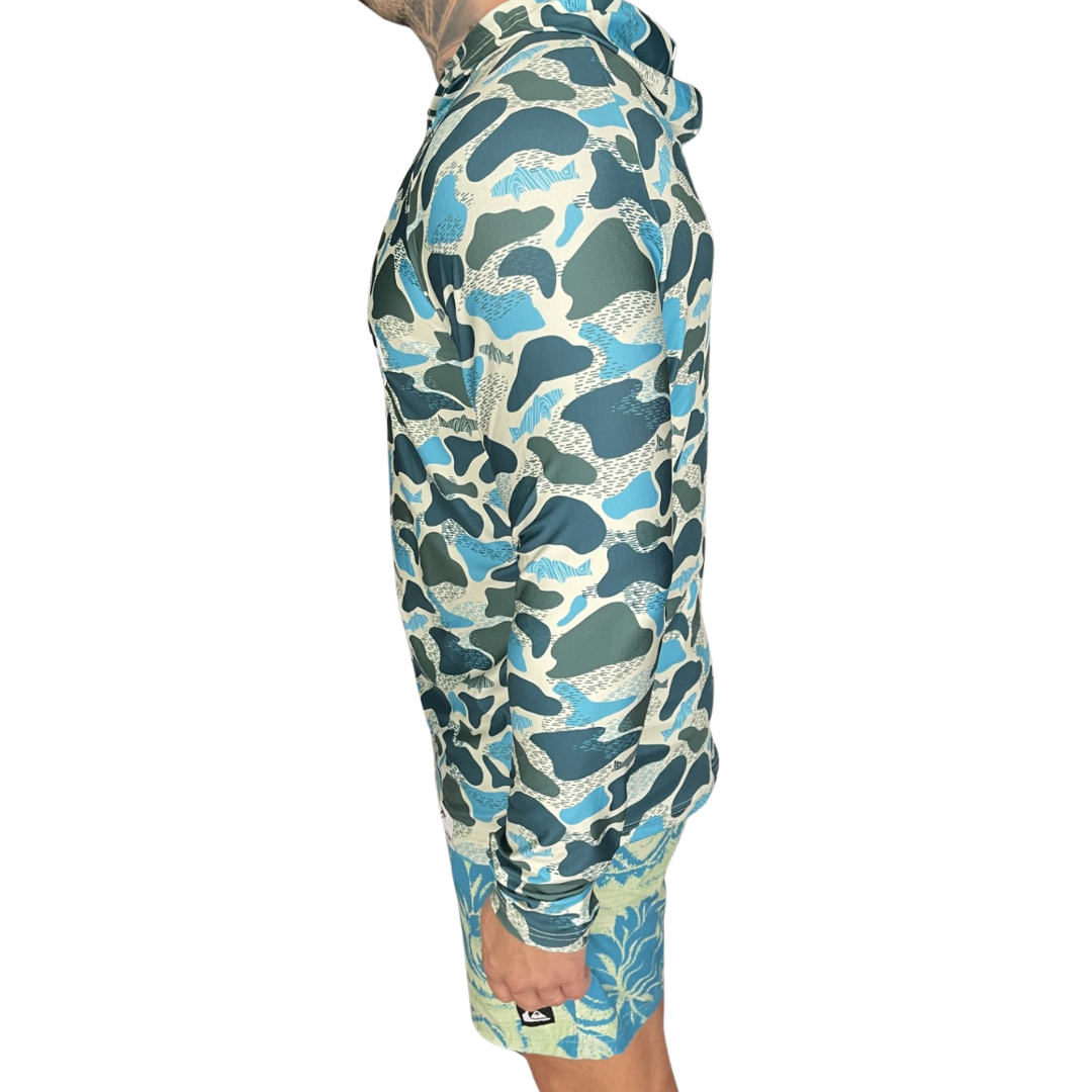 Camo fishing hoodie