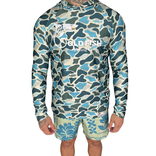 Camo fishing hoodie